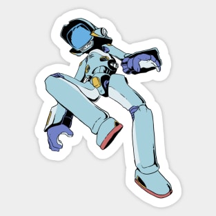 Canti - Flat Colors (Blue) Sticker